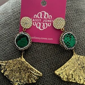 Sassy Jones tizani  flame earrings